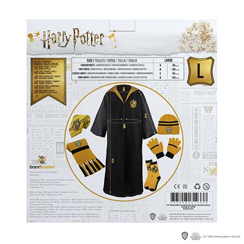 Set Tassorosso Carnevale Harry Potter