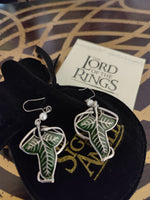 Orecchini Foglia di Lorien Compagnia dell'anello LOTR Il Signore degli Anelli