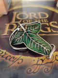 Spilla Foglia di Lorien Compagnia dell'anello LOTR Il Signore degli Anelli