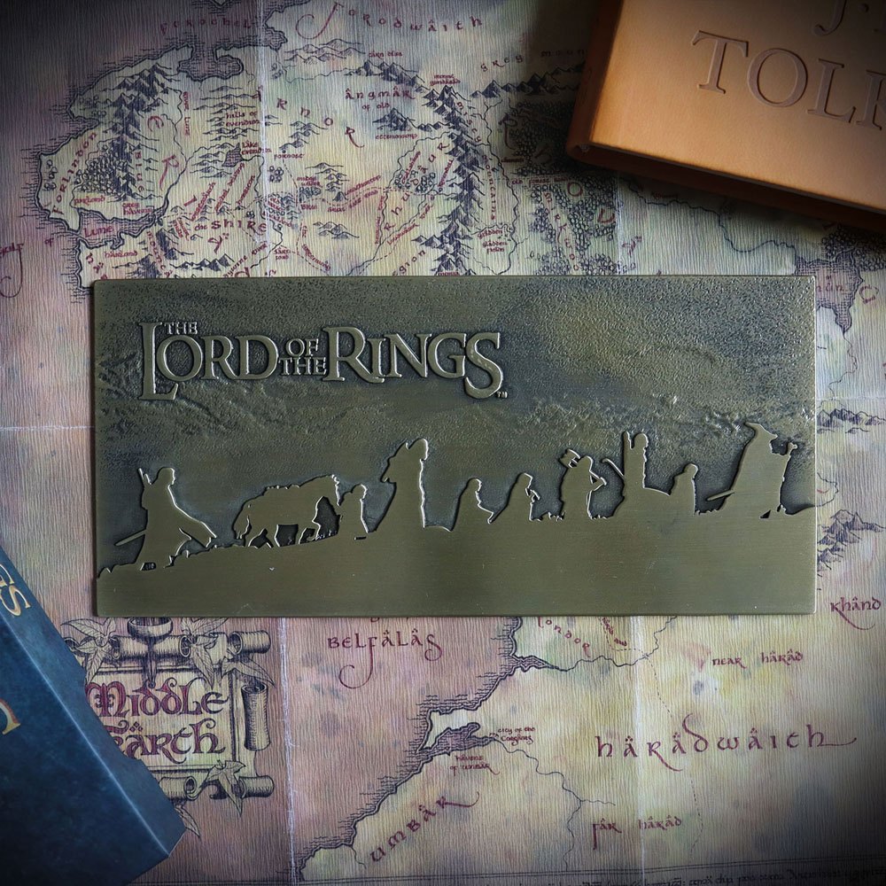Placca Lotr Il signore degli anelli Edizione Limitata