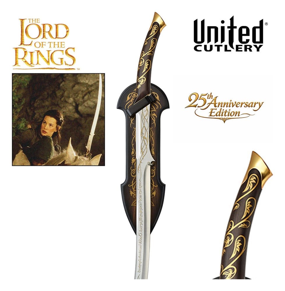 Spada Arwen 1:1 Edizione 25 anni Lotr Il signore degli anelli