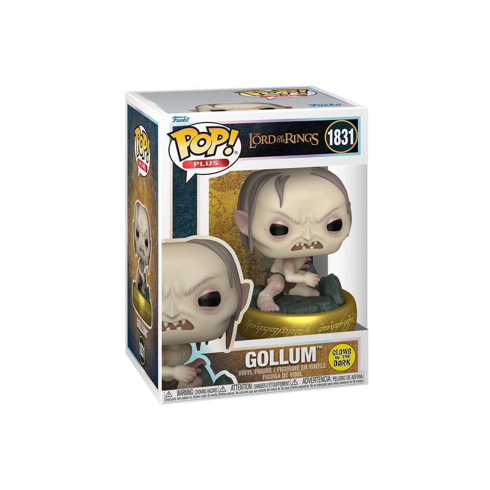 Pop Funko Gollum Special Glow in the dark LOTR Il Signore degli Anelli