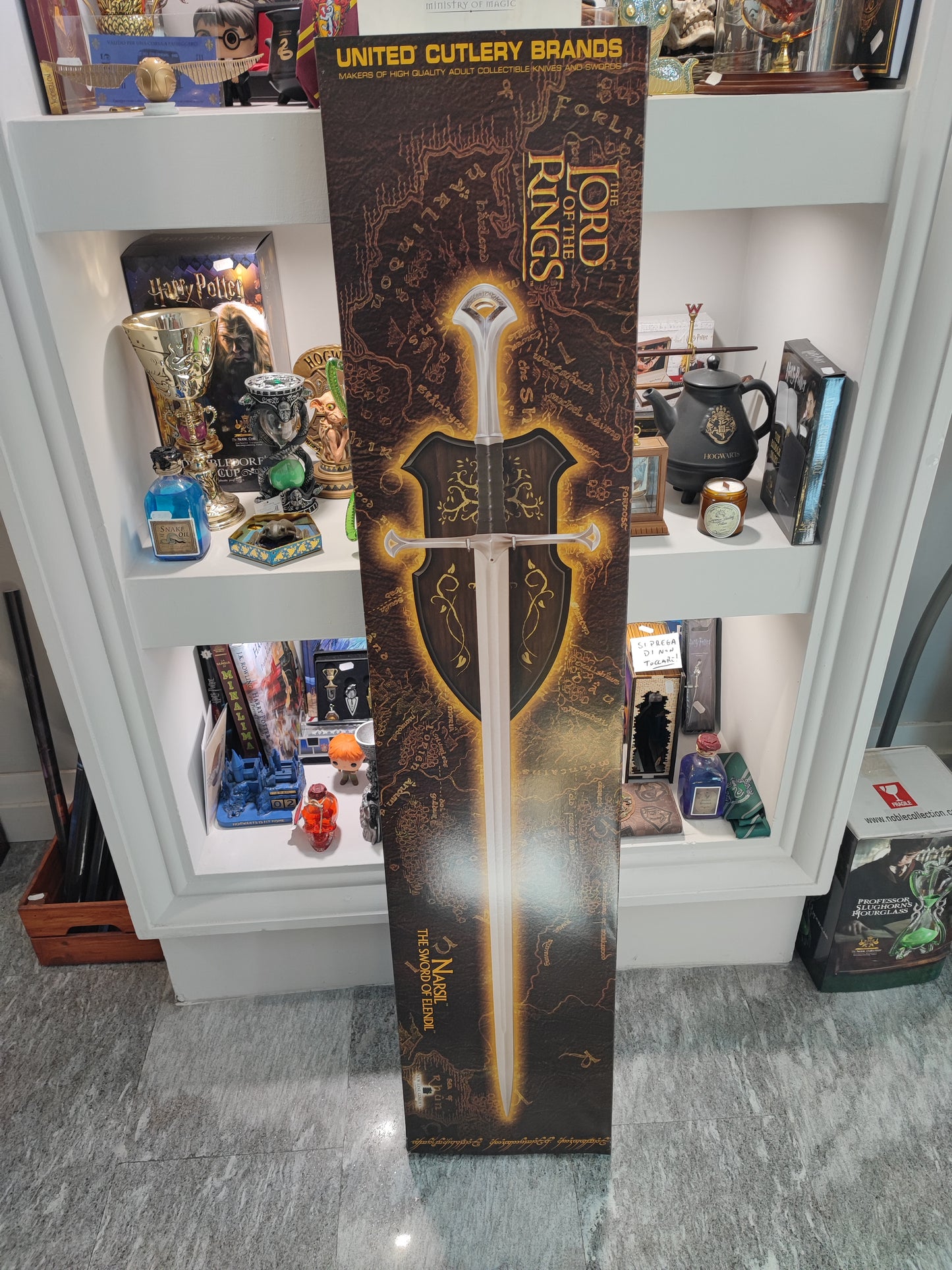 Narsil 1:1 il signore degli anelli Lotr United Cutlery