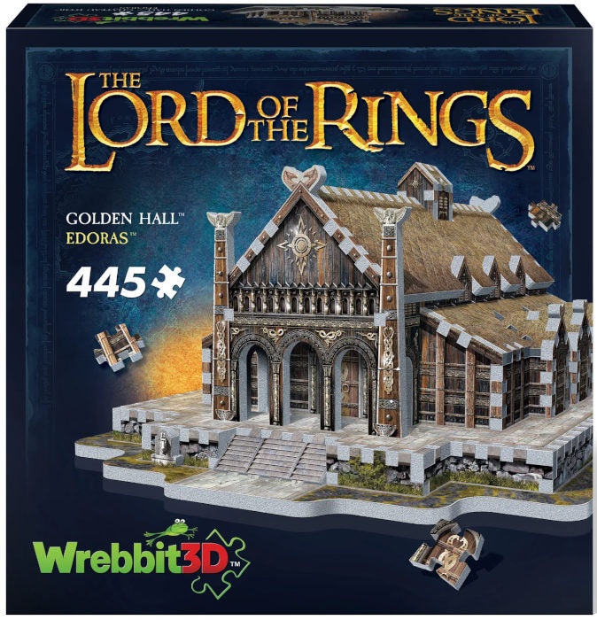 Puzzle 3D edoras Il Signore degli Anelli Lotr