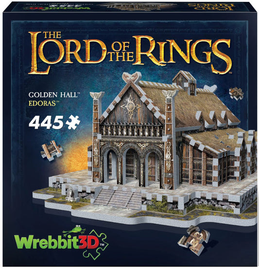 Puzzle 3D edoras Il Signore degli Anelli Lotr
