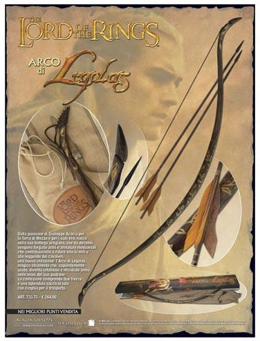 Arco di Legolas Lotr Il signore degli anelli