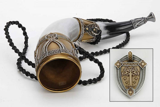 Corno di Gondor Il signore degli anelli replica 1:1 46 cm Lotr