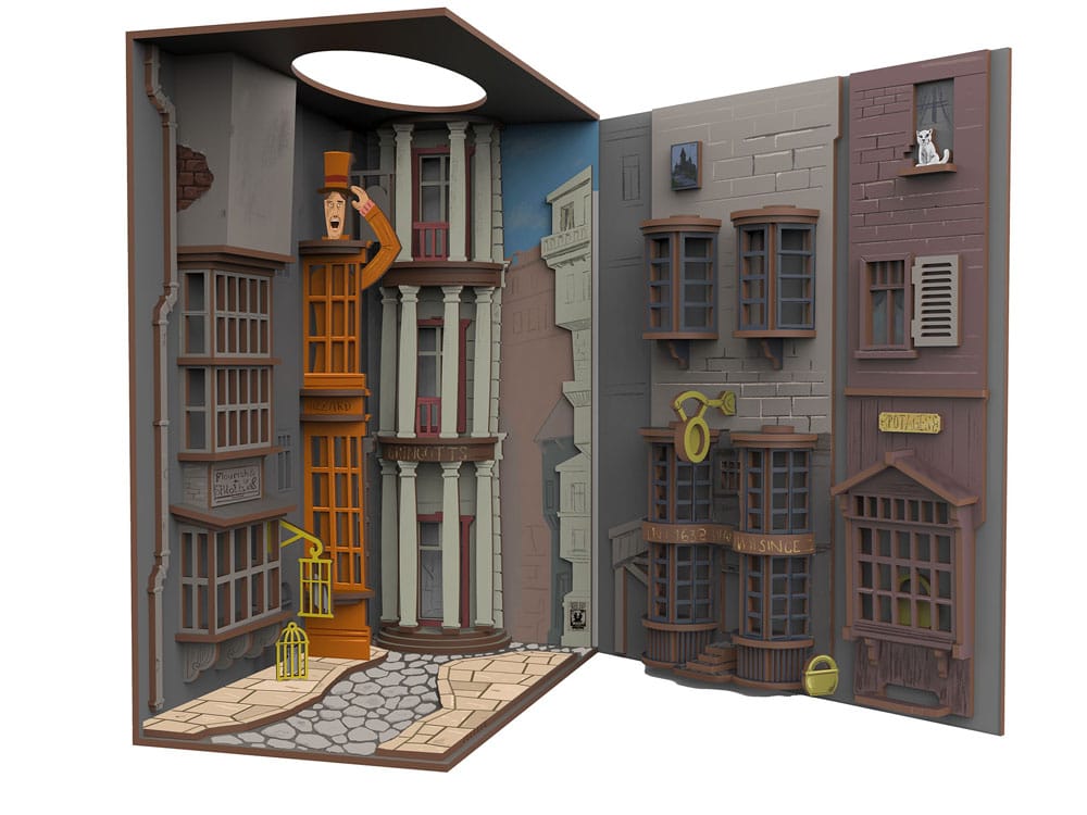 Diorama Harry Potter ufficiale Diagon Alley