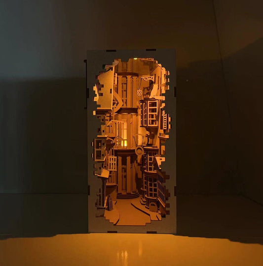 Diorama Harry Potter ufficiale Diagon Alley