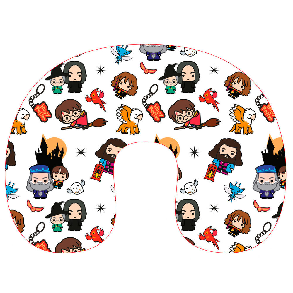 Cuscino Harry Potter da viaggio Chibi