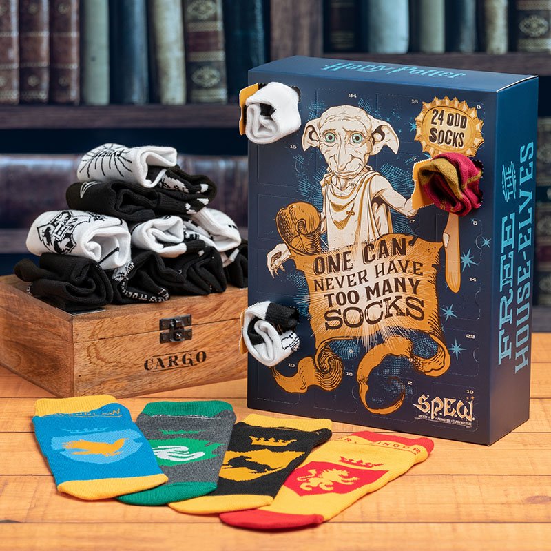 Calendario dell'avvento Harry Potter Dobby Elfo Libero