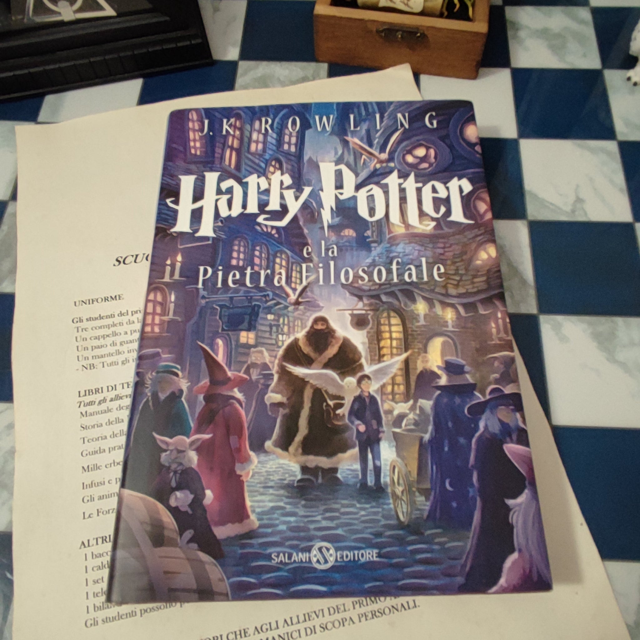 Libro Harry Potter e la pietra filosofale Edizione Castello (Scontato) –  Emporio delle meraviglie