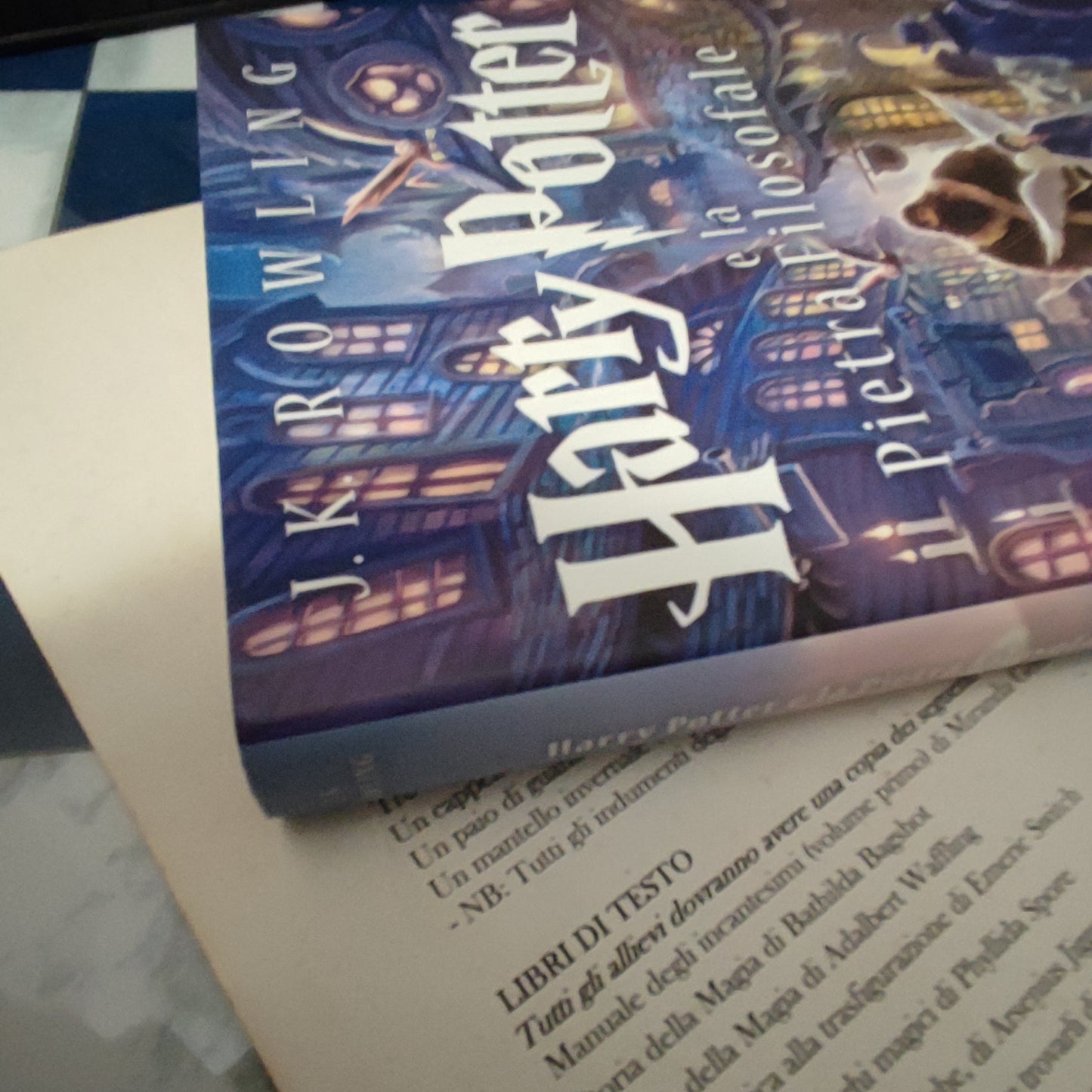 Libro Harry Potter e la pietra filosofale Edizione Castello