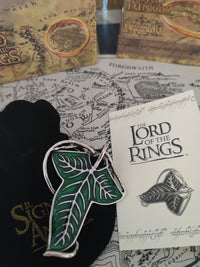 Spilla Foglia di Lorien Compagnia dell'anello LOTR Il Signore degli Anelli