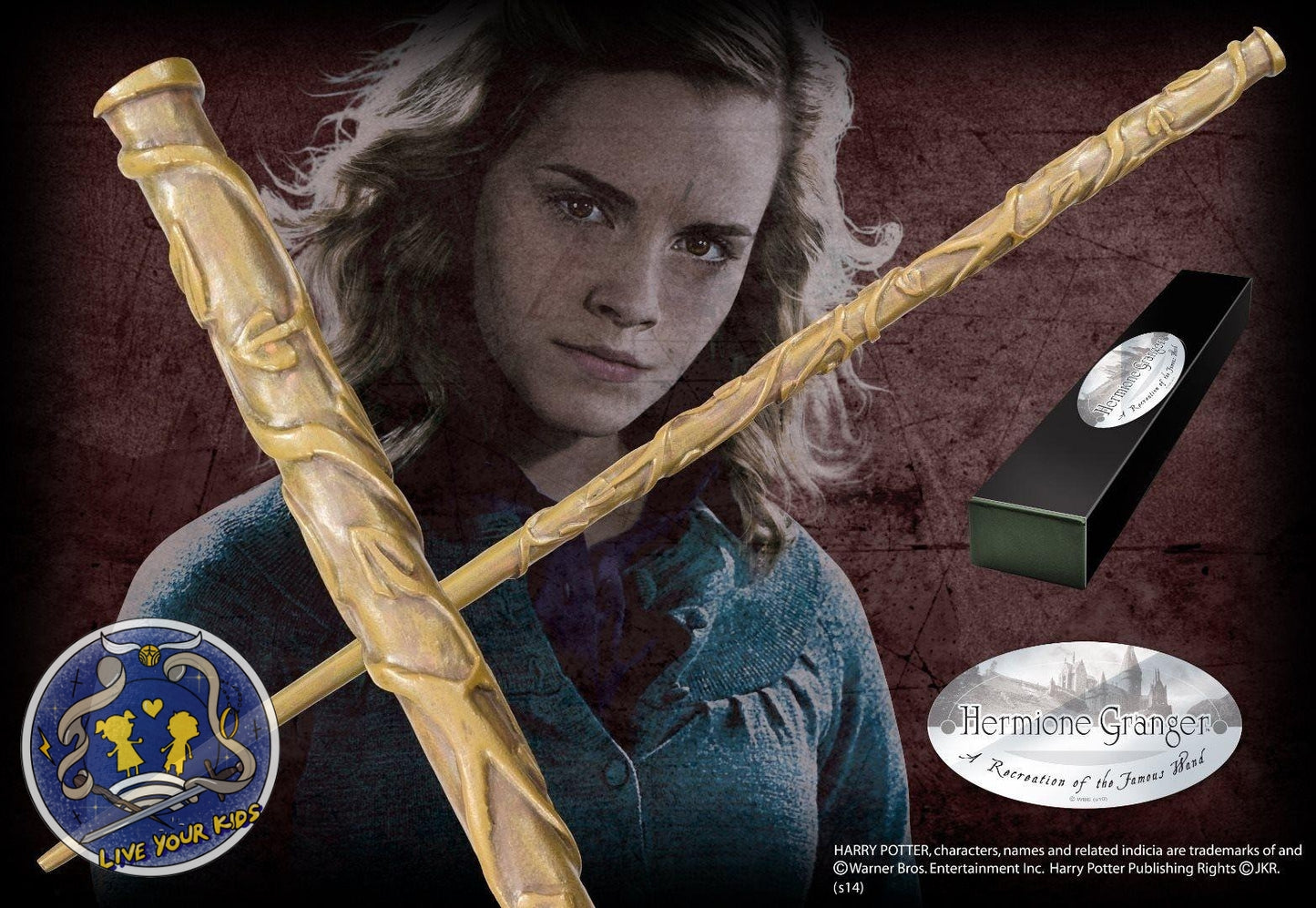 Bacchetta Hermione Granger Deluxe Harry Potter