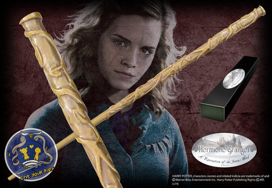 Bacchetta Hermione Granger Deluxe Harry Potter