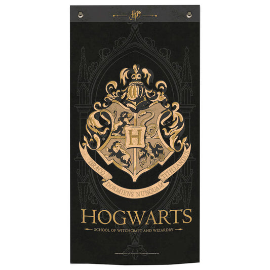Wall Banner Hogwarts Harry Potter Black