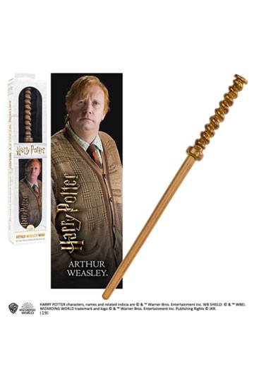 Bacchetta Arthur Weasley con Segnalibro Harry Potter