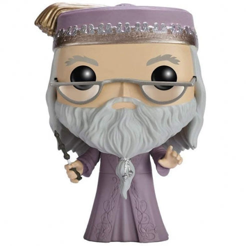 POP Harry Potter Albus Dumbledore con bacchetta