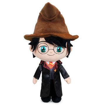 Pupazzo Peluche Harry con il cappello parlante Harry Potter