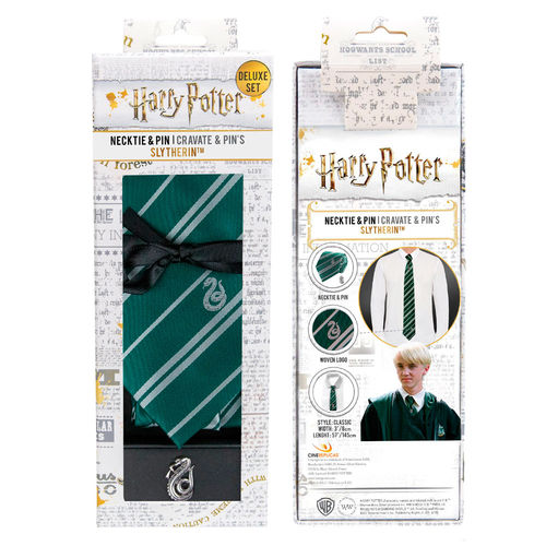 Cravatta Deluxe Slytherin Serpeverde Harry Potter