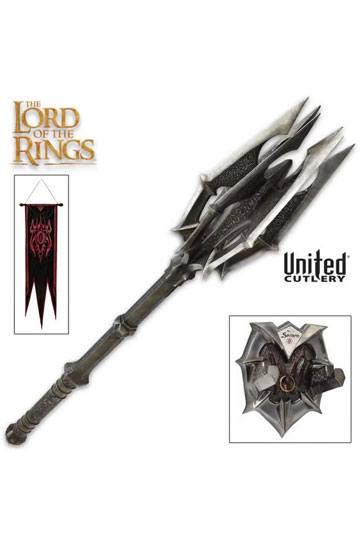 Replica 1/1 Mazza di Sauron con un anello United Cutlery Il Signore degli Anelli