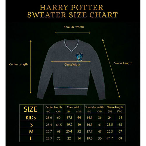 Maglione Invernale Corvonero Harry Potter