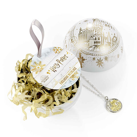 Pallina di Natale Harry Potter con collanina esclusiva