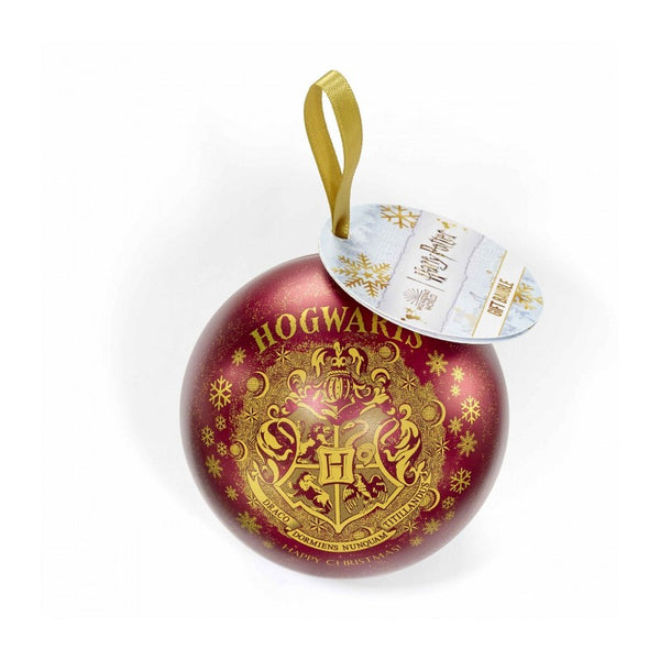 Pallina di Natale Harry Potter Hogwarts con Giratempo