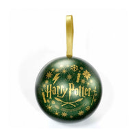 Pallina di Natale Harry Potter con collana Serpeverde
