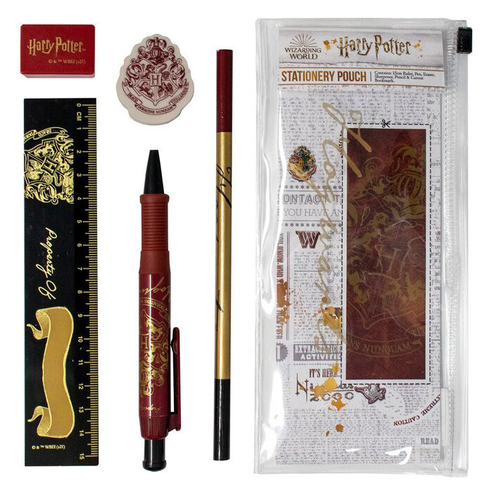 Set Cancelleria per Hogwarts Harry Potter